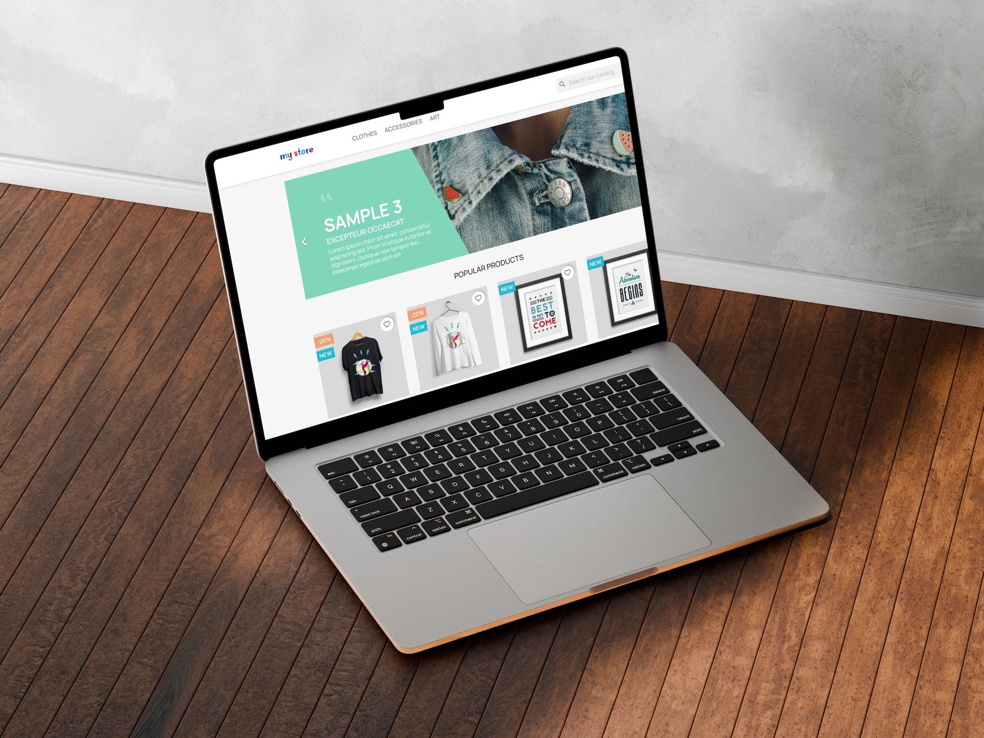 I couldn't believe how easy it was to get my first online shop up and running thanks to Prestashop