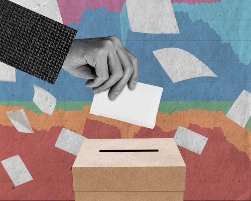 Small swings, high drama: why UK polls are less volatile than they seem – in charts