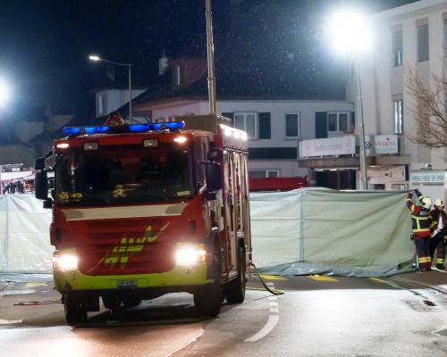 Swiss bus fire that killed six caused by ‘disturbed’ man setting himself alight, prosecutor says