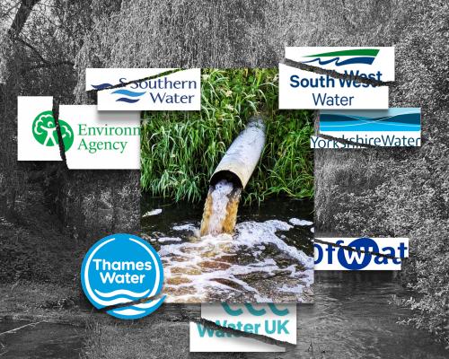 Who are the key figures in the sewage crisis, and where are they now?