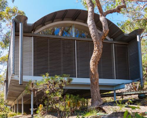 ‘Floats above the landscape’: the architect whose designs touch the earth lightly