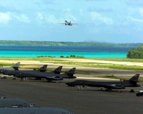 UK foreign secretary condemns Iran’s ‘reckless threats’ after strike towards US-UK base