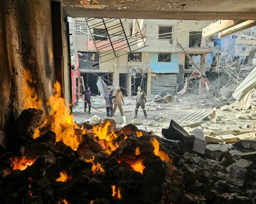 Israel strikes Beirut and orders south Lebanon evacuation as conflict mounts