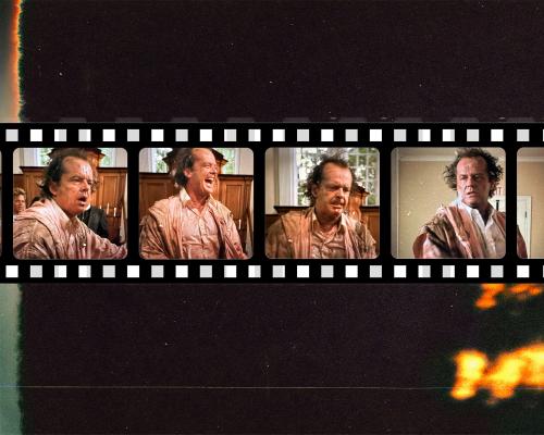 When I was seven, Jack Nicholson vomited cherry juice on me – it certainly beat doing schoolwork