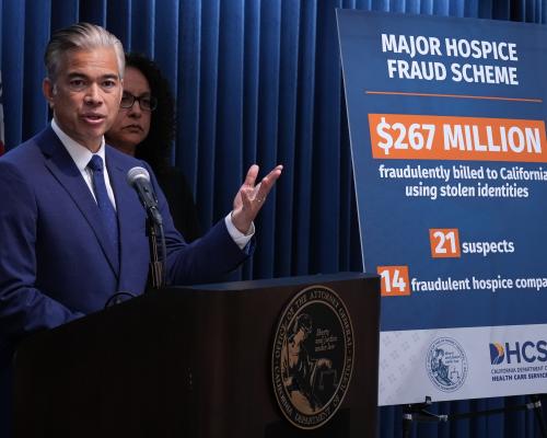 California files felony charges against 21 people in alleged $267m hospice fraud scheme