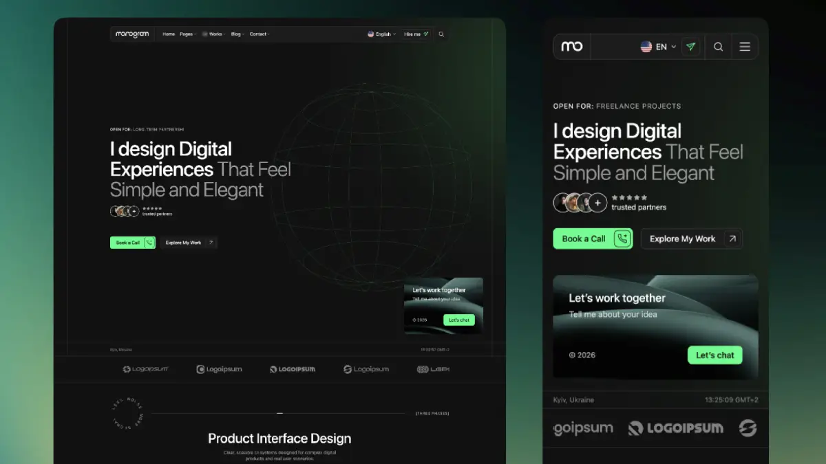 Monogram Personal Portfolio WordPress Theme: Why This Is the Portfolio Standard Creatives Have Been Waiting For
