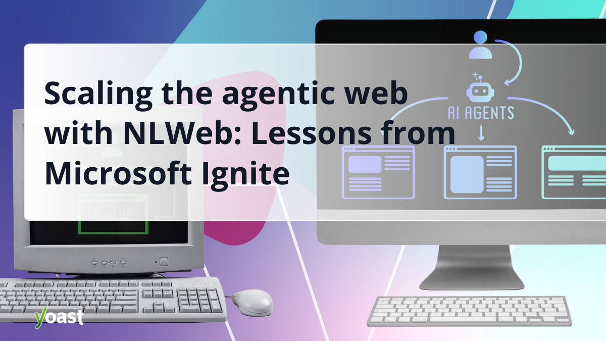 Scaling the agentic web with NLWeb