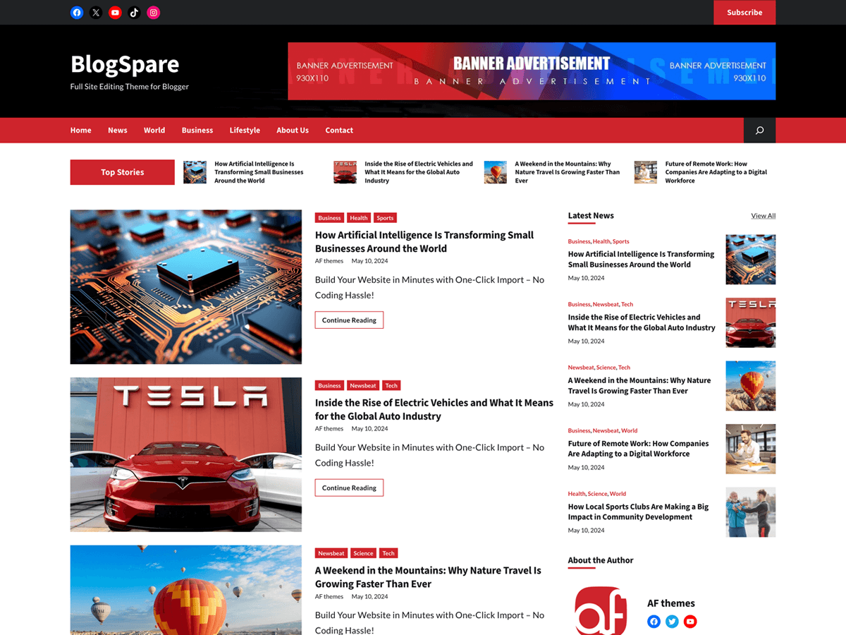BlogSpare