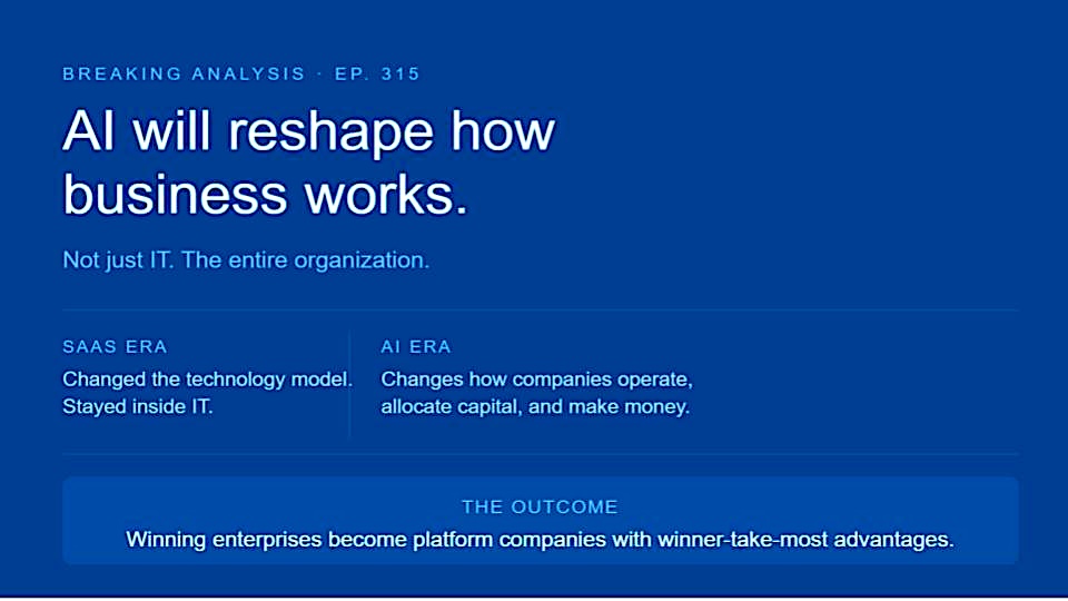 How AI stacks are rewriting the rules of business