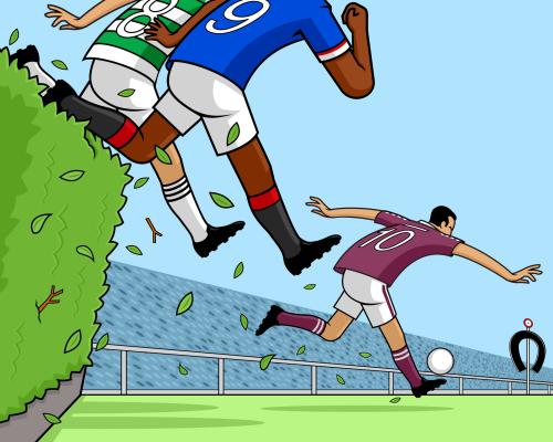 Scotland’s three-way title race generates precious glimmer of interest in a moribund era | Barney Ronay