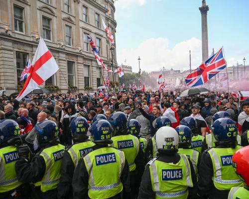 Met police preparing for large scale far-right and pro-Palestine protests in London
