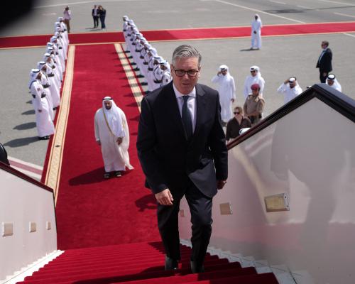 Starmer implies he didn’t tell Trump he was ‘fed up’ about his impact on rising UK energy bills – as it happened