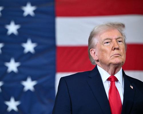 Just 32% of Americans say Trump has right priorities, new poll finds, ahead of State of the Union speech – live