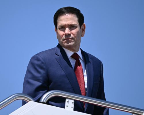 Linguistic workaround allows Marco Rubio, sanctioned by Beijing, to travel to China for the first time