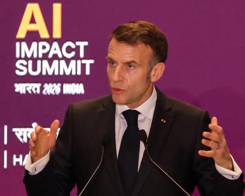 Macron defends EU AI rules and vows crackdown on child ‘digital abuse’