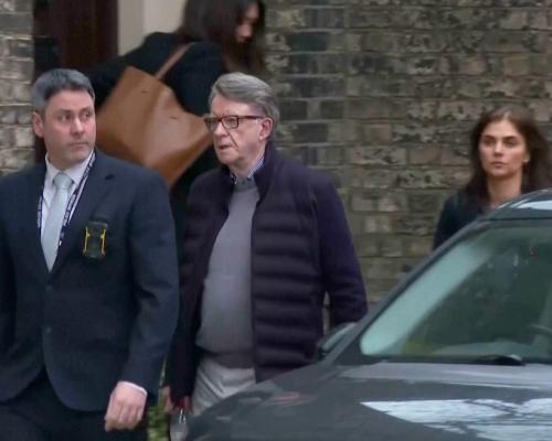 Mandelson complains arrest followed ‘baseless suggestion’ he was about to flee the country – UK politics live