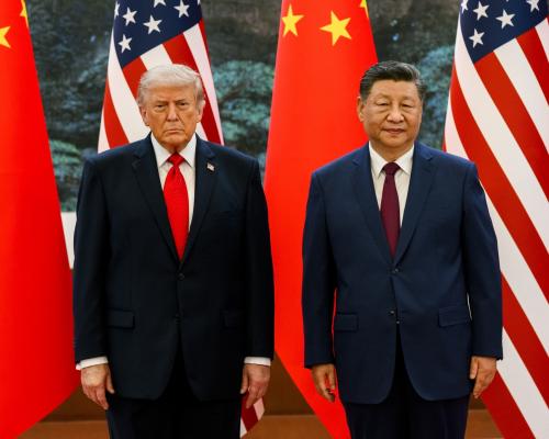 The Guardian view on Trump in Beijing: the US and China are playing the waiting game | Editorial