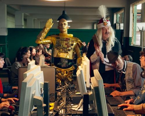 Dracula review – Romania’s most reliable export becomes focus of knockabout cut-up satire