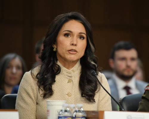 US intelligence director Tulsi Gabbard leaving post after rocky tenure