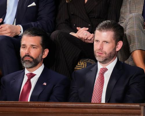 Golf club firm owned by Trump’s sons merges with drone manufacturer