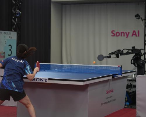 AI-powered robot beats elite table tennis players