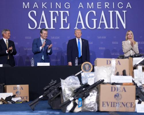 Trump tells Republicans to not make any deals with Democrats until strict voter ID law is passed – US politics live