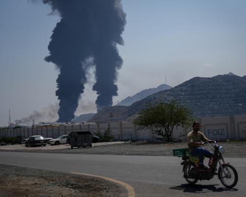 Middle East crisis live: Trump calls on China, France, UK and others to send ships to keep strait of Hormuz open