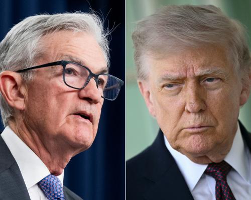 Scott Bessent ‘confident’ Fed chair nominee will be confirmed as Trump threatens Powell again – live