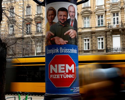 Hungary’s Viktor Orbán seeking to drum up votes by doing down Ukraine