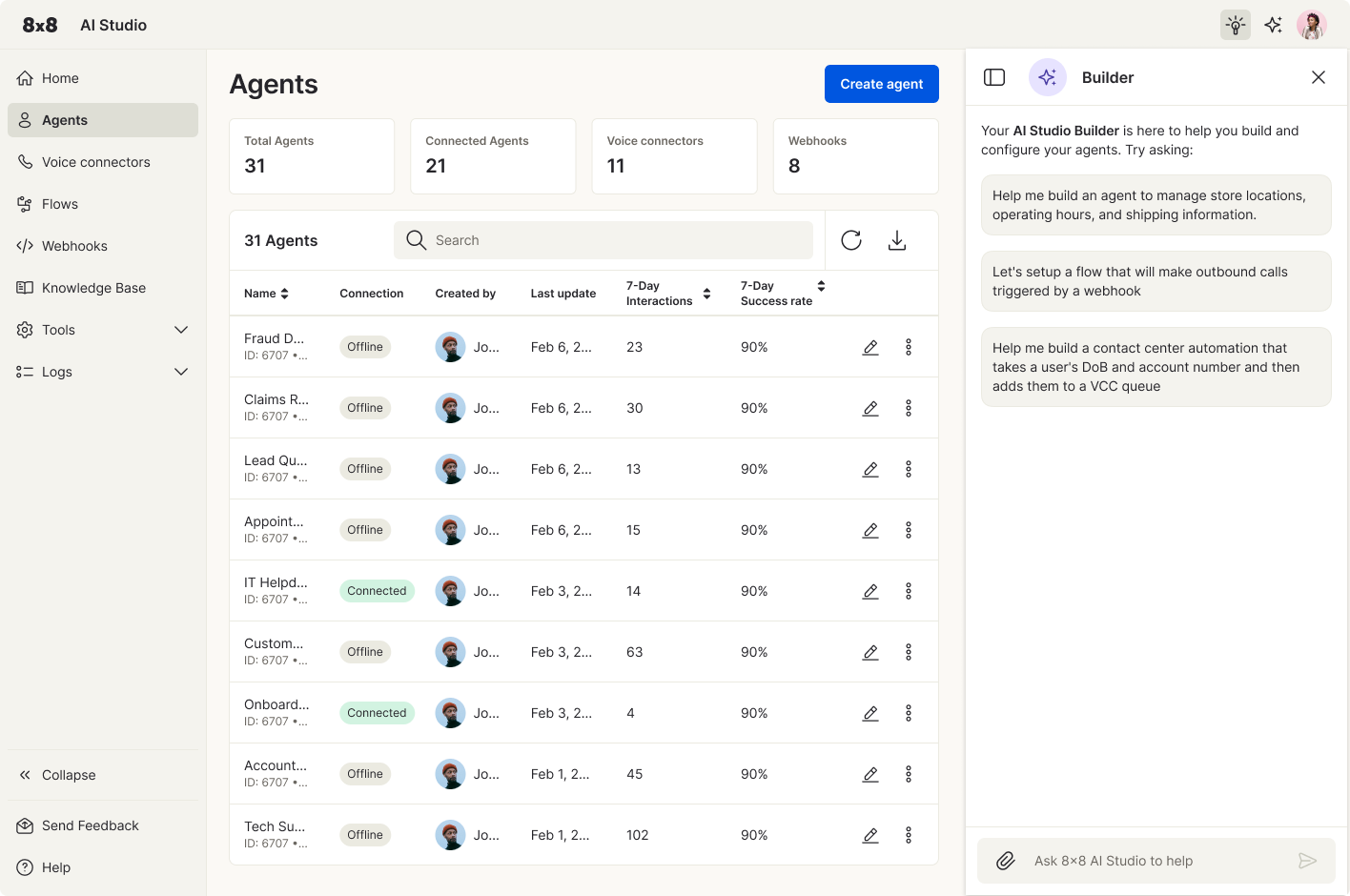The user interface of the future is your voice: Inside 8×8’s AI Studio