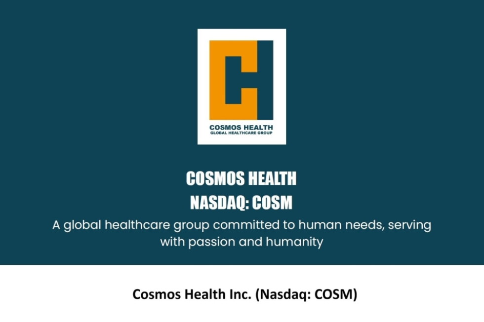 $20 Million in Liquid Assets Support Rapid Growth Including Acquisitions, Bio Pharma Production and Nanotechnology Initiatives for Diversified Global Heath Leader Cosmos Health, Inc. (Nasdaq: COSM)