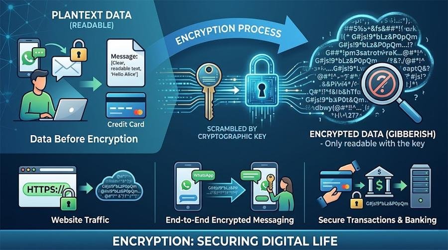 What Is Encryption? How It Protects Your Data