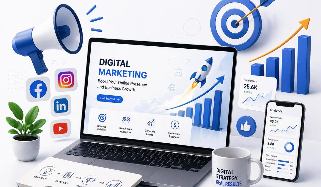 Digital Marketing: Boost Your Online Presence and Business Growth