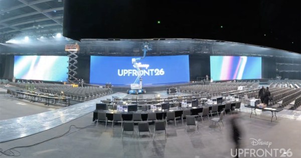 See Behind the Scenes of Disney’s Massive 2026 TV Upfront Event