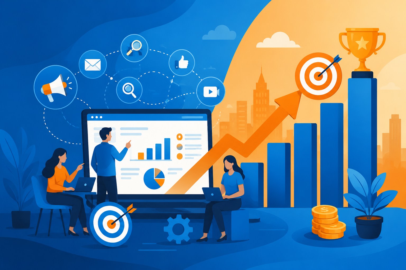 How a Digital Marketing Agency Supports Long-Term Business Success
