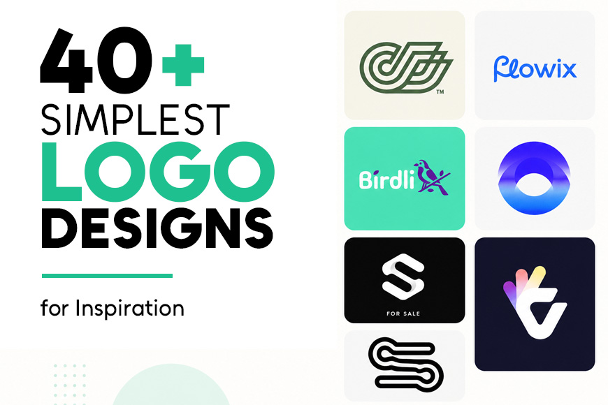 40+ Simplest Logo Designs for Inspiration