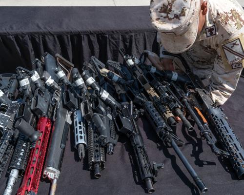 ‘Iron river’: Mexico’s cartel violence fuelled by trafficked firearms from US