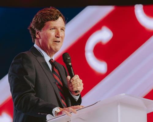 Tucker Carlson expresses fear that he may face federal charges for talking to Iranians