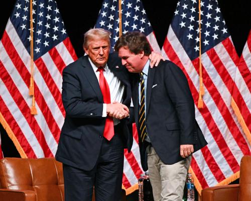 Tucker and Trump’s marriage of convenience heads for divorce court