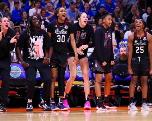 NCAA women’s national championship: South Carolina v UCLA – live updates