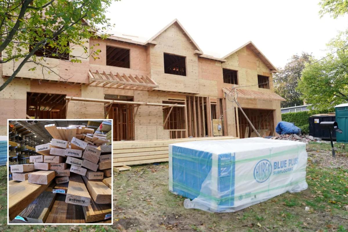 Senate Democrats’ new bill aims to slash home prices by cutting building materials tariffs