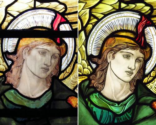 Salisbury Cathedral restores stained-glass treasure by Edward Burne-Jones and William Morris