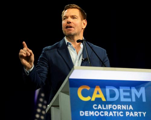 House ethics committee to investigate Eric Swalwell over multiple allegations of sexual misconduct – US politics live