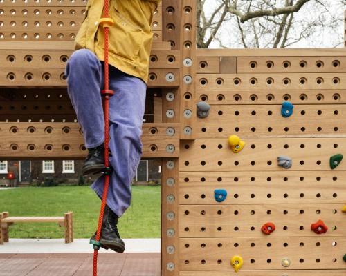 ‘Every child wants to find joy’: the scheme designing playground equipment for disaster zones