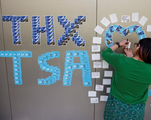 ‘Emergency situation’: Trump says he will order payments to TSA agents amid turmoil at US airports – as it happened