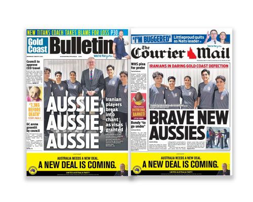 Disappearing act: Tony Burke erased from Courier Mail as News Corp tabloid alters image | The Weekly Beast