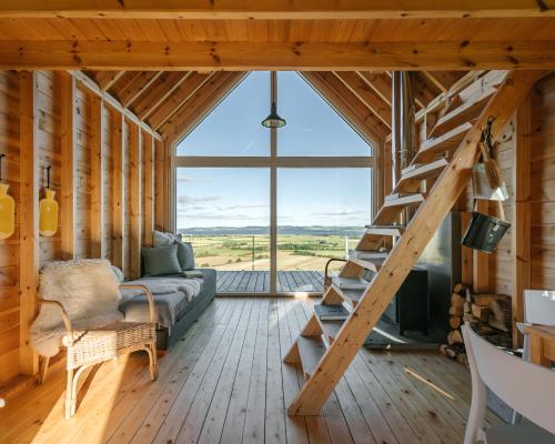 A new off-grid cabin stay in Scotland – on a farm where kids can run wild