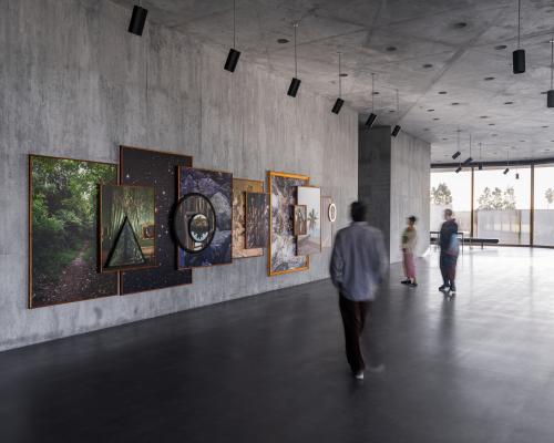 ‘Designed to disorient’: LA art museum unveils enormous concrete gallery, 20 years in the making