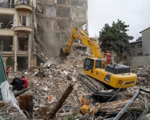 Middle East crisis live: Iran dismisses Trump claim of talks; von der Leyen says global energy situation is ‘critical’