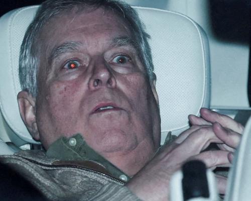 ‘Andrew’s aghast eyes echo The Scream’: is first photo after arrest the ultimate royal portrait?